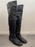 Frida hoge zwarte leren overknee laarzen maat 40, Kleding | Dames, Schoenen, Hoge laarzen, Frida, Verzenden, Zwart