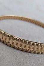 Prachtige bangle Rolex armband 14k goud, Sieraden, Tassen en Uiterlijk, Ophalen of Verzenden, Nieuw, Goud, Goud