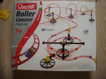 Quercetti Knikkerbaan Roller Coaster maxi 16 m 250 pcs ZGAN beschikbaar voor biedingen
