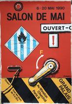 Klasen tentoonstellingposter "Salon de Mai Grand Palais 1990, Huis en Inrichting, Ophalen, Minder dan 50 cm, Zo goed als nieuw