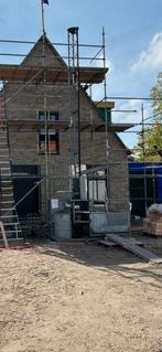 Bouwlift WH400 TH, 400 kg – CE & BMWT gekeurd – 19,5 m mast!, Ophalen