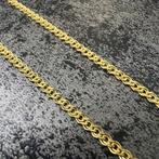14 karaat gouden ketting cuban schakel prachtig model, Ophalen of Verzenden, Nieuw, Goud