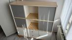 Mooie IKEA Pori Kast met glazen schuifdeuren en lades, Ophalen, Zo goed als nieuw