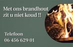 Haardhout  Eiken Beuken droog  brandhout bezorgen mogelijk, Tuin en Terras, Haardhout, 6 m³ of meer, Ophalen, Overige houtsoorten