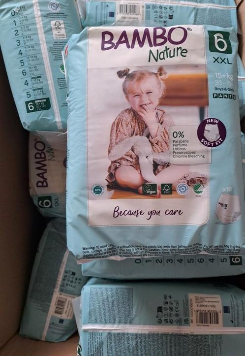 5 pakken luierbroekjes Bambo maat 6 xxl, Kinderen en Baby's, Badjes en Verzorging, Nieuw, Overige typen, Overige merken, Ophalen of Verzenden
