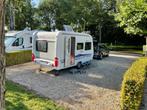 Hobby Excellent 400, Caravans en Kamperen, Caravans, Vast bed, Hobby, Treinzit, 750 - 1000 kg