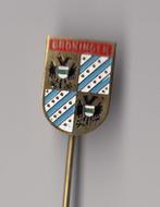 Groningen Provincie wapen speldje, Verzamelen, Speldjes, Pins en Buttons, Gebruikt, Niet vindbaar, Niet vindbaar, Speldje of Pin