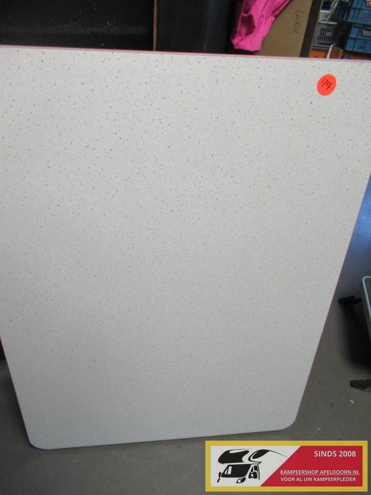 Tafelblad 80x106 cm nr. 1707, Caravans en Kamperen, Caravan accessoires, Gebruikt, Ophalen of Verzenden