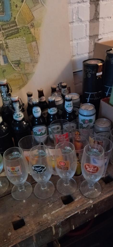 Grolsch verzameling, Verzamelen, Biermerken, Zo goed als nieuw, Grolsch, Ophalen of Verzenden