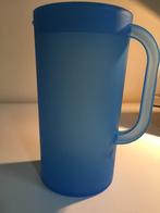 Mooie sap kan met deksen blauw, Ophalen of Verzenden, Zo goed als nieuw