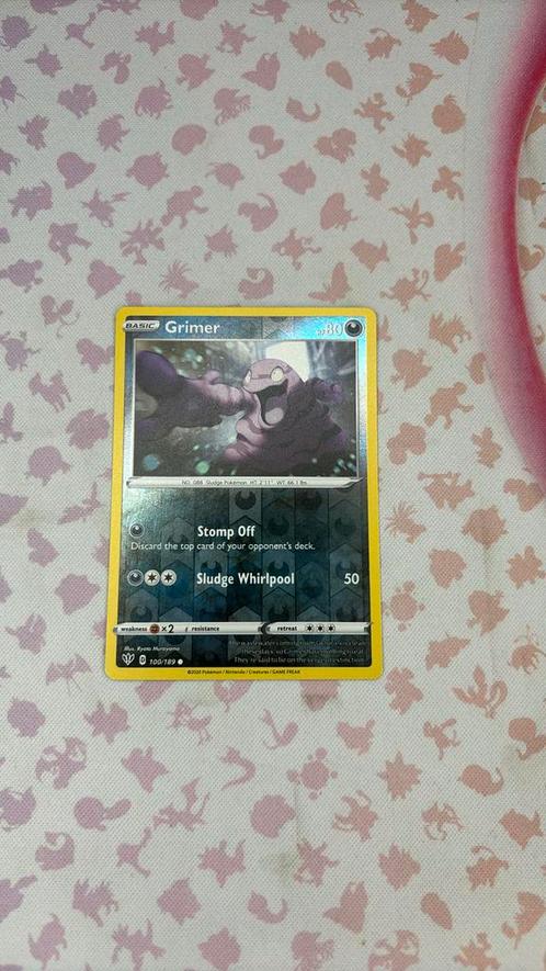 Grimer, Hobby en Vrije tijd, Verzamelkaartspellen | Pokémon, Zo goed als nieuw, Ophalen of Verzenden