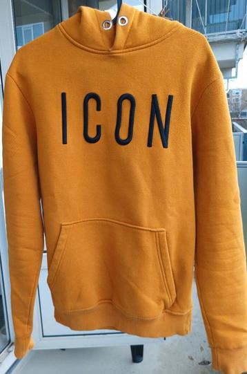 ICON Hoody/sweater okergeel S beschikbaar voor biedingen