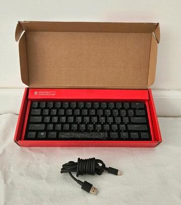 Perfecte zwarte hyperX Gaming toetsenbord - met rgb lights beschikbaar voor biedingen