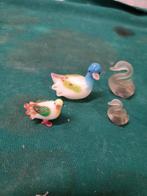 letterbakbeelden jaren 70 dieren glas, Verzamelen, Beelden en Beeldjes, Ophalen of Verzenden