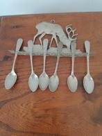 Te koop Alpacca lepel rekje set van 6 zilverkleurig, Ophalen
