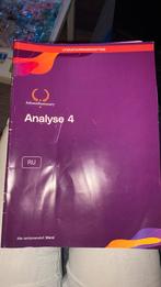 Literatuursamenvatting analyse 4, Ophalen of Verzenden, Beta, Zo goed als nieuw, WO