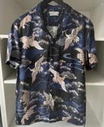 Mango bowling shirt oversized birda blue maat M, Ophalen of Verzenden, Zo goed als nieuw, Blauw, Halswijdte 39/40 (M)