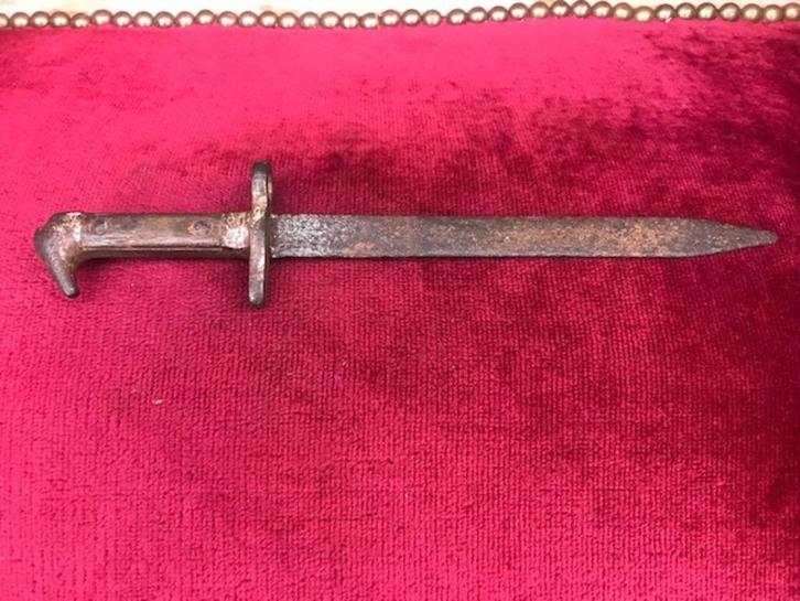 oude kleine dolk/ loopgravendolk?/ bajonetje, Verzamelen, Militaria | Algemeen, Landmacht, Mes of Dolk, Duitsland, Ophalen of Verzenden