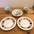 Suske en Wiske bordjes en bekers, Ophalen of Verzenden, Zo goed als nieuw, Porselein, Bord of Schaal