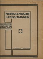 Plaatjesalbum Nederlandsche Landschappen compleet, Ophalen of Verzenden, Gelezen, P. Noordhoff, Plaatjesalbum
