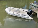 Rubberboot Quicksilver 310 airdeck met mercury 8PK-4T, Ophalen, Zo goed als nieuw, Benzine, 5 tot 10 pk