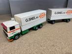 TEKNO VOLVO F12 G SNEL BV, Hobby en Vrije tijd, Modelauto's | 1:50, Ophalen of Verzenden, Gebruikt, Bus of Vrachtwagen, Tekno