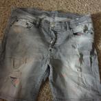 Dsquared 2 korte spijkerbroek, Kleding | Heren, Ophalen of Verzenden, Zo goed als nieuw, Blauw, W36 - W38 (confectie 52/54)