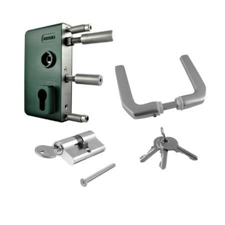 Swing gate lock GTS 2 green RAL 6, Diversen, Overige Diversen, Nieuw, Ophalen of Verzenden
