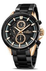 herenhorloge, Sieraden, Tassen en Uiterlijk, Horloges | Heren, Overige merken, Staal, Staal, Polshorloge