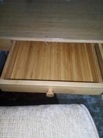 Ikea lillasen bureau bamboe, Ophalen of Verzenden, Zo goed als nieuw