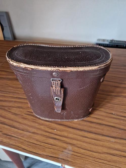Vintage 7x50 Verrekijker met Leren Tas, Audio, Tv en Foto, Optische apparatuur | Verrekijkers, Gebruikt, Porro (met knik), Minder dan 8x