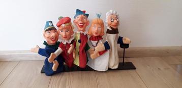 Handpoppen Familie / poppenkast poppen beschikbaar voor biedingen