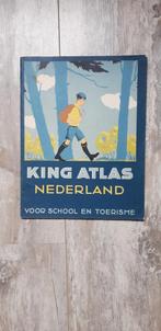 King atlas Nederland, 1977., Nederland, Ophalen of Verzenden, Zo goed als nieuw, 1800 tot 2000