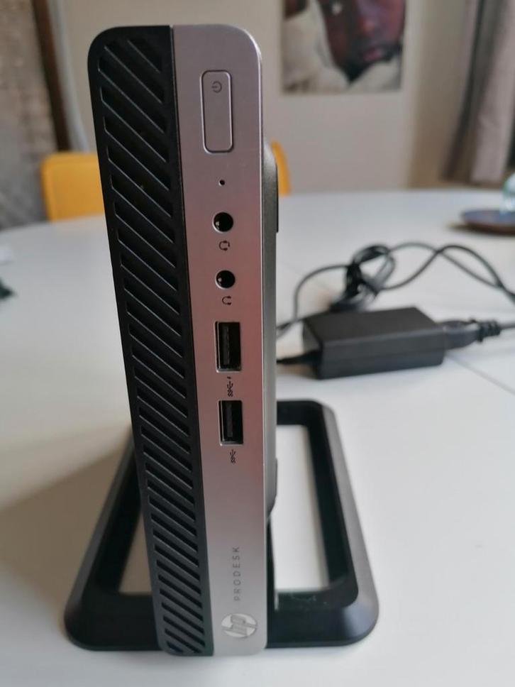 HP Prodesk 400 G5 Mini I 9500T 8gb 256gb nvme W11Pro, Computers en Software, Desktop Pc's, Zo goed als nieuw, 3 tot 4 Ghz, SSD