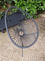 Egg chair/draaistoel zwart, Ophalen, Zo goed als nieuw