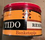 2 Nostalgische Blikken uit Oude Bakkerij - Tiel, Ophalen of Verzenden, Gebruikt, Koek(jes), Overige merken