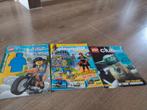 Drie gelezen tijdschriften lego en Playmobil, Ophalen, Gelezen