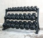 NIEUW! Hex Dumbbells 2,5 t/m 30kg + Rek €1100 incl. BTW, Sport en Fitness, Fitnessmaterialen, Ophalen of Verzenden, Nieuw, Benen