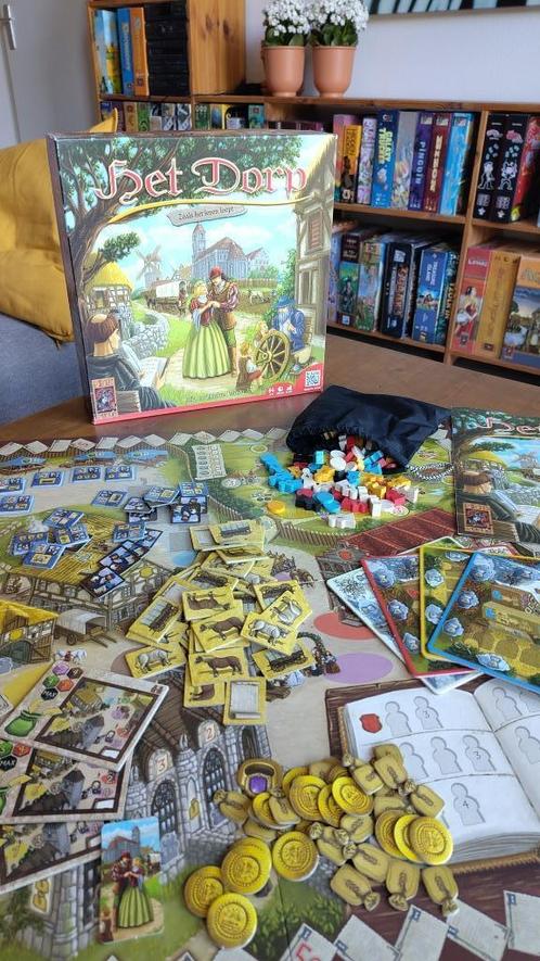 Het Dorp - Bordspel, Hobby en Vrije tijd, Gezelschapsspellen | Bordspellen, Nieuw, Een of twee spelers, Drie of vier spelers, Ophalen of Verzenden