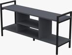 Tv Meubel -  Metaal met Hout - Antraciet-119x35x58 cm, Ophalen, Nieuw, 50 tot 100 cm, Minder dan 100 cm