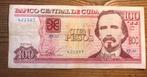 Cuba 100 pesos 2016 circulatie nominaal 4€ 422597, Postzegels en Munten, Bankbiljetten | Amerika, Los biljet, Ophalen of Verzenden