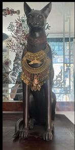 PRACHTIGE EGYPTISCHE BRONZEN BEELDEN VAN GODIN BASTET, Antiek en Kunst, Ophalen