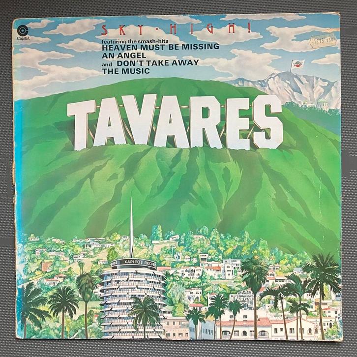 Tavares - Sky High! LP, Cd's en Dvd's, Vinyl | Pop, Gebruikt, 1960 tot 1980, 12 inch, Ophalen of Verzenden