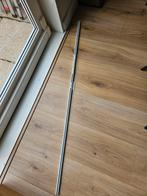 Gordijnrails 140cm met ophanging en haken, Ophalen