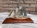 Prachtig model van zeilschip de Eendracht ambachtelijk gemaa, Nieuw, Overige typen, Ophalen of Verzenden