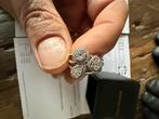 Diamanten ring, Ophalen of Verzenden, Zo goed als nieuw, 17 tot 18, Dame