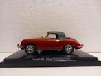 Porsche 356 cabriolet softtop rood 1962 Metro metal 1:24 KRD, Ophalen of Verzenden, Zo goed als nieuw, Auto, Overige merken