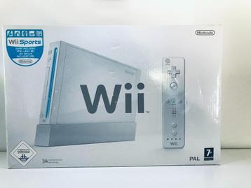 Wii - Complete Wii Console Set in Doos + Wii Sports beschikbaar voor biedingen