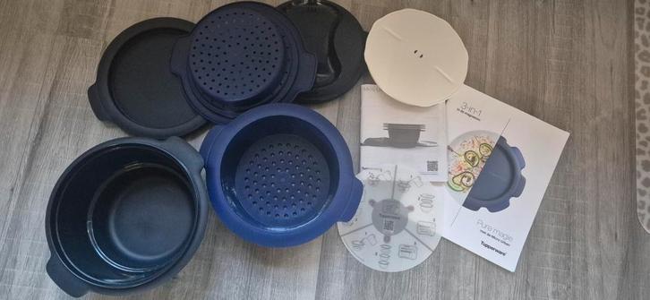 Tupperware micro urban millenial 2liter demo, Huis en Inrichting, Keuken | Tupperware, Zo goed als nieuw, Bak of Kom, Blauw, Ophalen of Verzenden