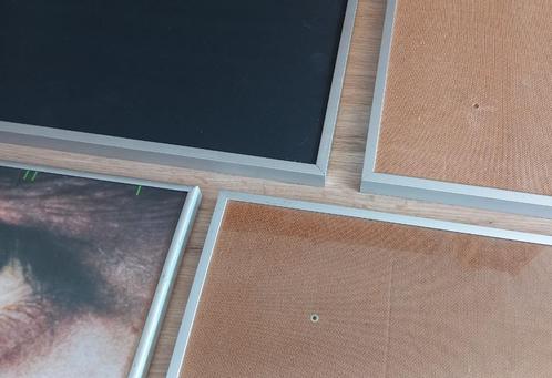 Aluminium lijsten, Huis en Inrichting, Woonaccessoires | Lijsten, Gebruikt, 50 tot 75 cm, 50 tot 75 cm, Metaal of Aluminium, Ophalen